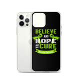 Muscular Dystrophy Awareness Believe & Hope for a Cure iPhone Case