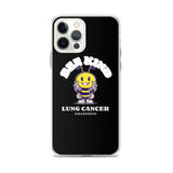 Lung Cancer Awareness Bee Kind iPhone Case