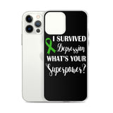 Depression Awareness I Survived, What's Your Superpower? iPhone Case - The Awareness Store