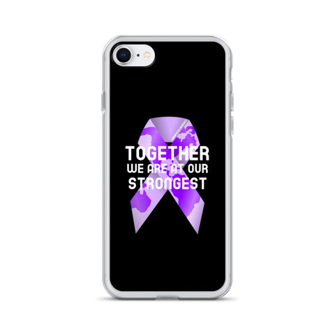 Fibromyalgia Awareness Together We Are at Our Strongest iPhone Case - The Awareness Store