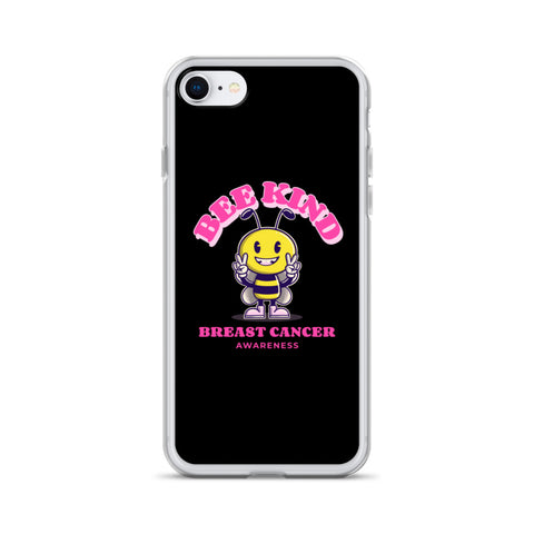 Breast Cancer Awareness Bee Kind iPhone Case - The Awareness Store