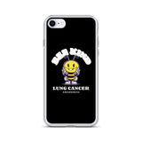 Lung Cancer Awareness Bee Kind iPhone Case