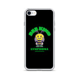 Lymphoma Awareness Bee Kind iPhone Case