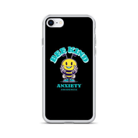 Anxiety Awareness Bee Kind iPhone Case - The Awareness Store