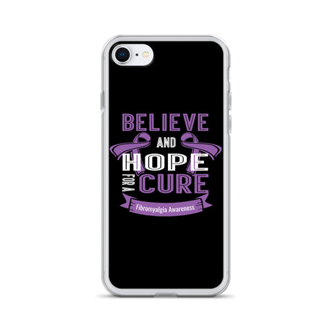 Fibromyalgia Awareness Believe & Hope for a Cure iPhone Case - The Awareness Store
