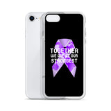 Lupus Awareness Together We Are at Our Strongest iPhone Case - The Awareness Store