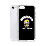 Lung Cancer Awareness Bee Kind iPhone Case