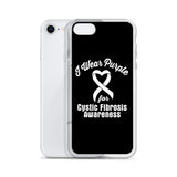 Cystic Fibrosis Awareness I Wear Purple iPhone Case - The Awareness Store