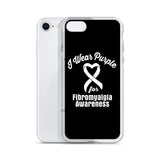 Fibromyalgia Awareness I Wear Purple iPhone Case - The Awareness Store