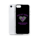Crohn's Awareness For My Hero iPhone Case - The Awareness Store