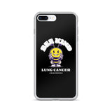 Lung Cancer Awareness Bee Kind iPhone Case