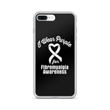Fibromyalgia Awareness I Wear Purple iPhone Case - The Awareness Store