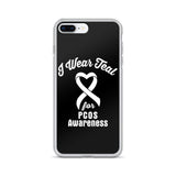 PCOS Awareness I Wear Teal iPhone Case - The Awareness Store