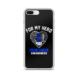 Colon Cancer Awareness For My Hero iPhone Case