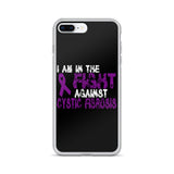 Cystic Fibrosis Awareness I am in the Fight iPhone Case