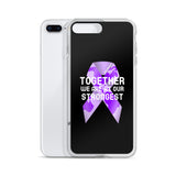 Lupus Awareness Together We Are at Our Strongest iPhone Case - The Awareness Store