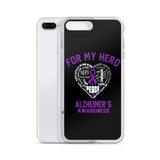 Alzheimer's Awareness For My Hero iPhone Case