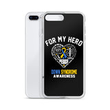 Down Syndrome Awareness For My Hero iPhone Case