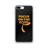 Leukemia Awareness Always Focus on the Good iPhone Case