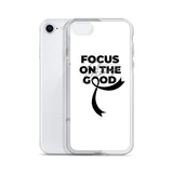 Melanoma Awareness Always Focus on the Good iPhone Case - The Awareness Store