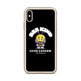 Lung Cancer Awareness Bee Kind iPhone Case