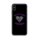 Crohn's Awareness For My Hero iPhone Case - The Awareness Store