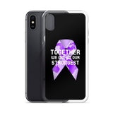 Lupus Awareness Together We Are at Our Strongest iPhone Case - The Awareness Store