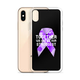 Lupus Awareness Together We Are at Our Strongest iPhone Case - The Awareness Store