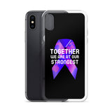 Rheumatoid Arthritis Awareness Together We Are at Our Strongest iPhone Case