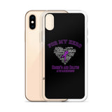 Crohn's Awareness For My Hero iPhone Case - The Awareness Store
