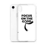 Melanoma Awareness Always Focus on the Good iPhone Case - The Awareness Store