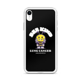 Lung Cancer Awareness Bee Kind iPhone Case
