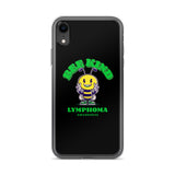 Lymphoma Awareness Bee Kind iPhone Case