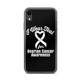 Ovarian Cancer Awareness I Wear Teal iPhone Case - The Awareness Store