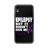 Epilepsy Awareness I Might Have iPhone Case - The Awareness Store