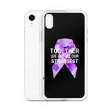 Lupus Awareness Together We Are at Our Strongest iPhone Case - The Awareness Store