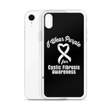 Cystic Fibrosis Awareness I Wear Purple iPhone Case - The Awareness Store