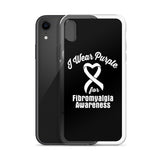 Fibromyalgia Awareness I Wear Purple iPhone Case - The Awareness Store