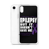 Epilepsy Awareness I Might Have iPhone Case - The Awareness Store