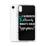 Anxiety Awareness I Survived, What's Your Superpower? iPhone Case