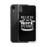 Parkinson's Awareness Believe & Hope for a Cure iPhone Case