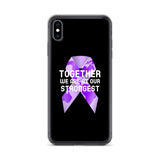 Domestic Violence Awareness Together We Are at Our Strongest iPhone Case