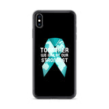 PCOS Awareness Together We Are at Our Strongest iPhone Case