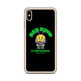 Lymphoma Awareness Bee Kind iPhone Case