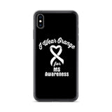 Multiple Sclerosis Awareness I Wear Orange iPhone Case - The Awareness Store
