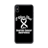 Ovarian Cancer Awareness I Wear Teal iPhone Case - The Awareness Store