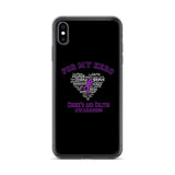 Crohn's Awareness For My Hero iPhone Case - The Awareness Store