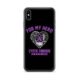 Cystic Fibrosis Awareness For My Hero iPhone Case