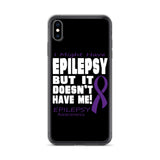 Epilepsy Awareness I Might Have iPhone Case - The Awareness Store