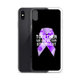 Lupus Awareness Together We Are at Our Strongest iPhone Case - The Awareness Store